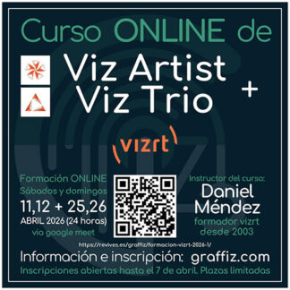 Formación online en software vizrt